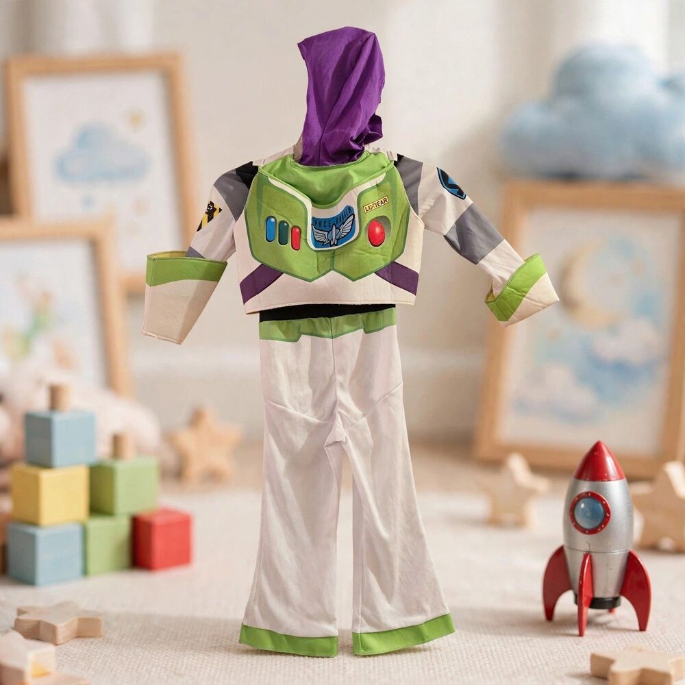 Disney Pixar Toy Story Buzz Lightyear Costume Kids 3T 4T Halloween C200 Space